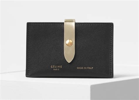 celine card golder|celine card holder wallet.